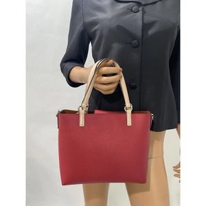 Oroton tote red bags Missing The Long Strap
